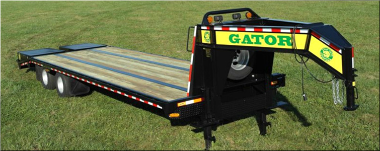GOOSENECK TRAILER 30ft tandem dual - all heavy-duty equipment trailers special priced  Fairfield County, Ohio