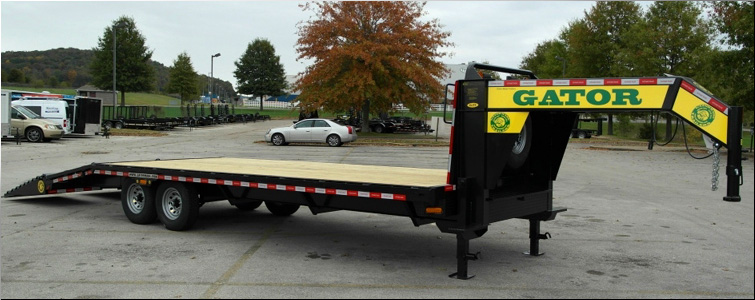 Gooseneck flat bed trailer for sale14k  Fairfield County, Ohio